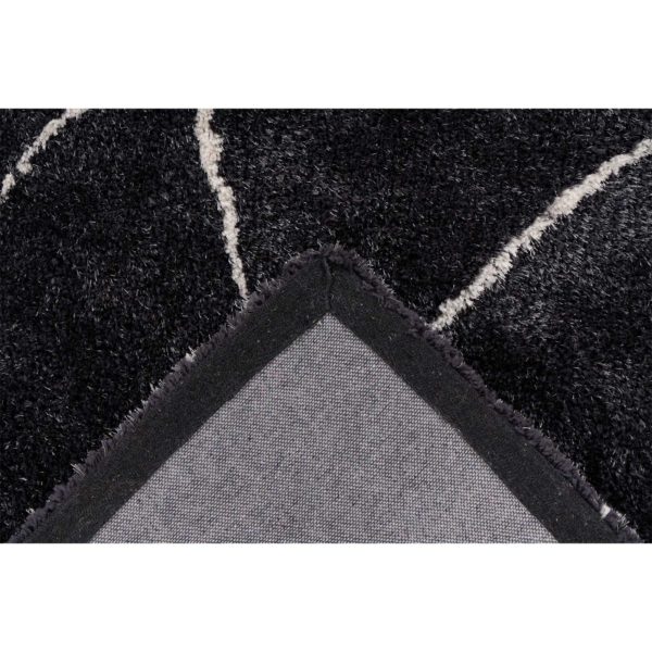 Zwart-ruitpatroon-vloerkleed