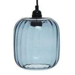 Blauwe hanglamp Clesia