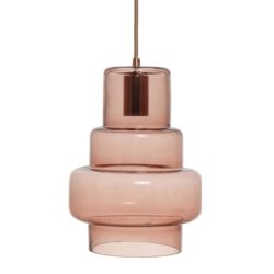 Bruine design hanglamp Evi