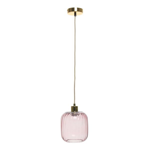 Roze hanglamp Clesia