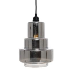Zilveren design hanglamp Evi