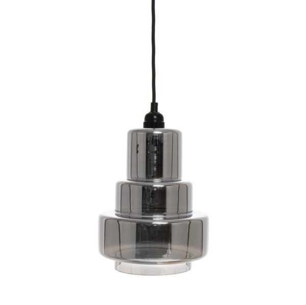 Zilveren design hanglamp Evi