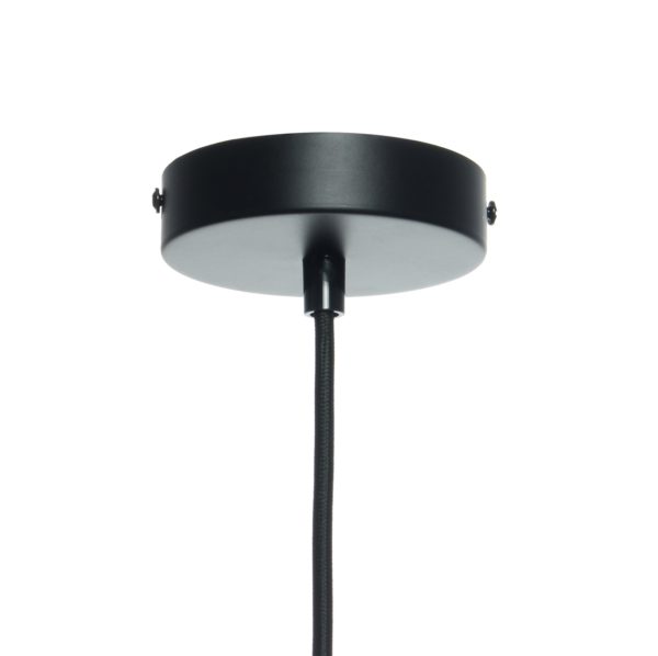 Glazen grijze design hanglamp Nali