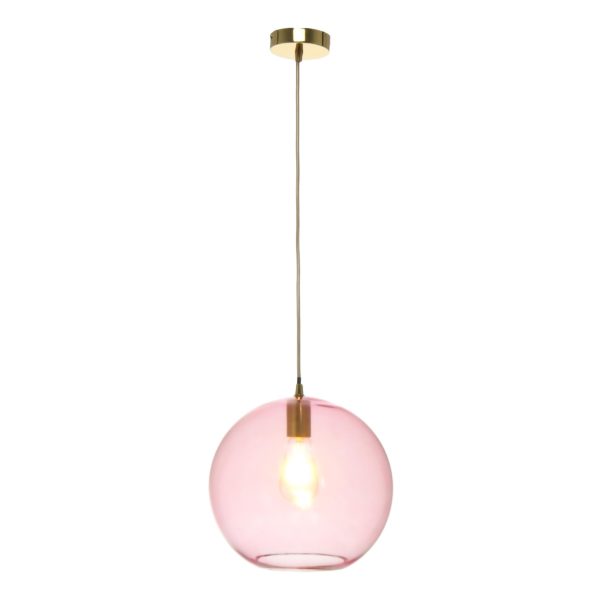 Roze hanglamp Elke