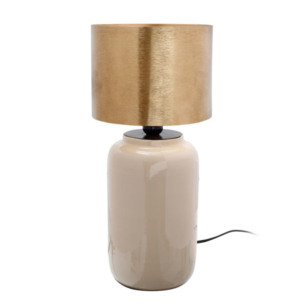 Moderne ivoren tafellamp Arno