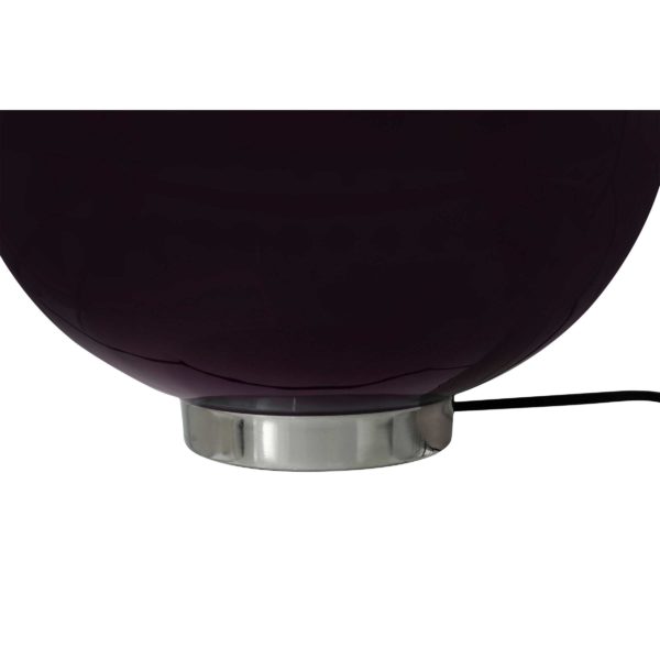 Kleine paarse tafellamp ArtDeco