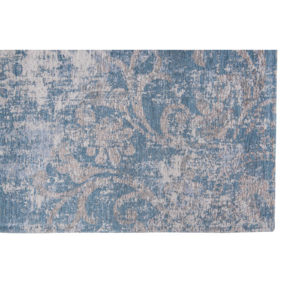 Pastelblauw vintage vloerkleed Babylon - Louis De Poortere