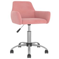 Roze design bureaustoel