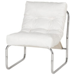 Lounge fauteuil wit