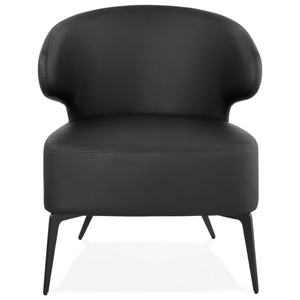 Luxe fauteuil zwart