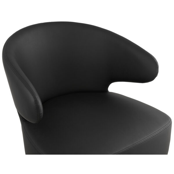 Luxe fauteuil zwart