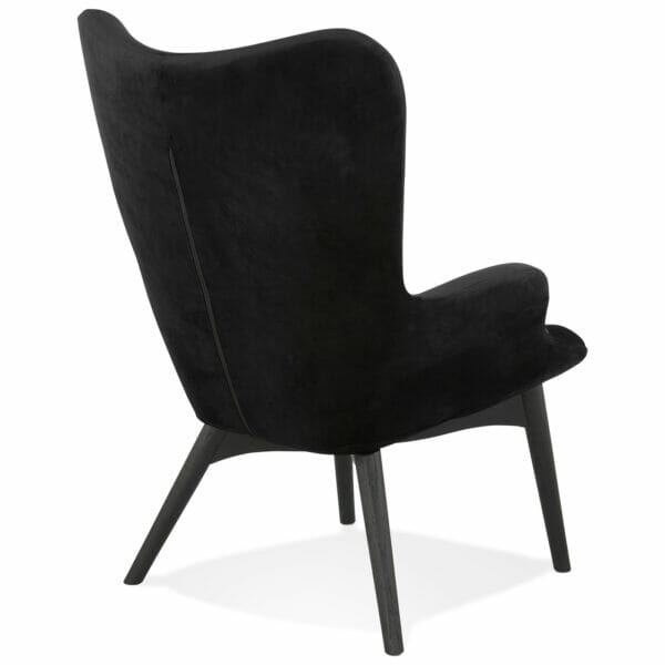 Design fauteuil zwart
