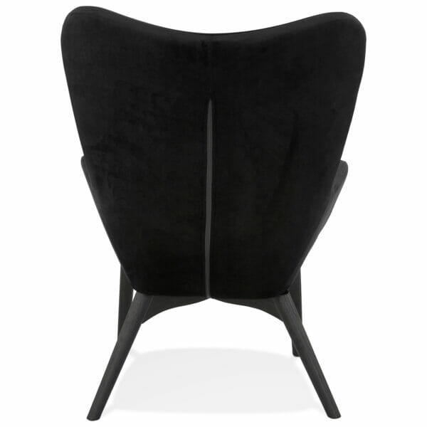 Design fauteuil zwart